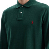 CUSTOM SLIM FIT LONG SLEEVE POLO SHIRT