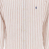 STRIPED CUSTOM-FIT SHIRT