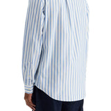 CUSTOM FIT SHIRT IN STRIPED OXFORD