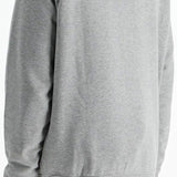 MEN'S GRAY COTTON ZIP HOODIE WITH POLO LOGO