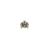 ANTIQUE SILVER SPIDER RING IN