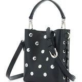 MINI BUCKET BAG FRAYME WITH STUDS