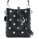 MINI BUCKET BAG FRAYME WITH STUDS