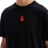 SKULL EMBROIDERED T-SHIRT