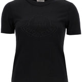 'LOGO RHINESTONE T-SHIRT