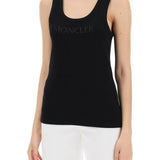 SLEEVELESS RIBBED JERSEY TOP