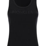 SLEEVELESS RIBBED JERSEY TOP