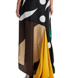 SILK PATCHWORK SKIRT