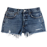 DENIM PARKER SHORTS FOR MEN