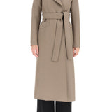 LONG PRESSED WOOL COAT