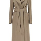 LONG PRESSED WOOL COAT