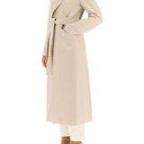 LONG COAT IN PRESSED WOOL