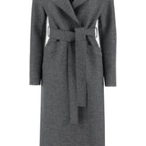 LONG COAT IN PRESSED WOOL