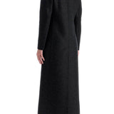 DOUBLE-BREASTED PRESSED WOOL COAT