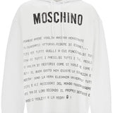 HOODED SWEATSHIRT WITH LETTER