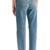 RELAXED STRAIGHT FIT KELLY USED EFFECT JEANS