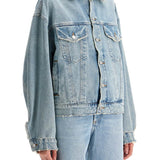 DENIM DALTON BALLOON JACKET WITH