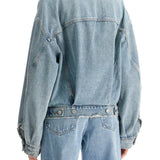 DENIM DALTON BALLOON JACKET WITH