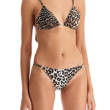 "LEOPARD PRINT BIKINI TOP