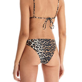 "LEOPARD PRINT BIKINI TOP