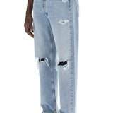 90'S DESTROYED JEANS WITH DISTRESSED DETAILS