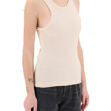 "RIBBED SLEEVELESS TOP B