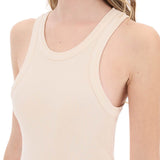 "RIBBED SLEEVELESS TOP B