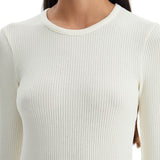 FITTED LONG-SLEEVED TOP BY