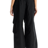 COTTON BLEND PARACHUTE PANTS FOR MEN