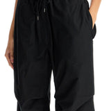 COTTON BLEND PARACHUTE PANTS FOR MEN