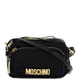 MINI SHOULDER BAG WITH METAL LOGO