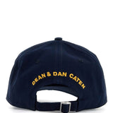 COTTON GABARDINE BASEBALL CAP WITH