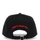 COTTON GABARDINE BASEBALL CAP WITH