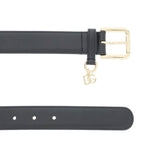 BELT WITH CHARM LOGO