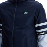 SPORTY JACKET WITH CONTRASTING SLEEVES