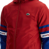 SPORTY JACKET WITH CONTRASTING SLEEVES