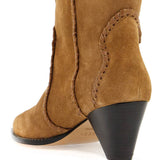 DARIZO SUEDE LEATHER ANKLE BOOTS