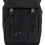 BLACK NYLON LAPTOP BACKPACK