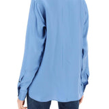 PLEATED BIB SHIRT WITH