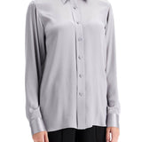 SILK SATIN SHIRT FOR WOMEN