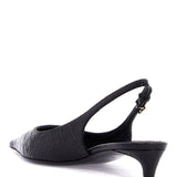 COCCO PRINT LEATHER SLINGBACK DÃ©COL