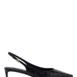 COCCO PRINT LEATHER SLINGBACK DÃ©COL