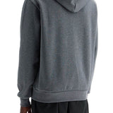 HOODED SWEATSHIRT WITH FLOCKED