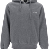 HOODED SWEATSHIRT WITH FLOCKED