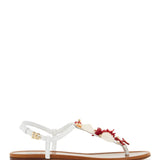 "NAPPA FLIP-FLOPS WITH CORAL