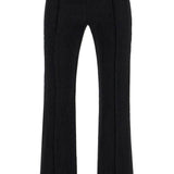 FLARED VISCOSE TROUSERS FOR