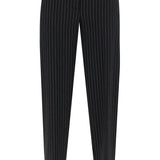 STRIPED TAPERED TROUSERS