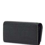 BLACK CALFSKIN CHAIN WALLET WITH RWB DETAIL