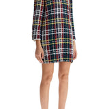 TWEED MINI SHEATH DRESS IN