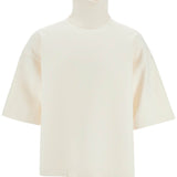 "OVERSIZED HIGH-NECK T